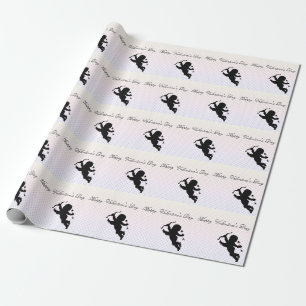 Papier Cadeau Cool Tendance Cupid Valentine's day Enveloppement