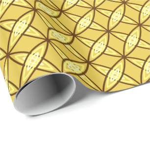 Papier Cadeau Copie atomique moderne de la moitié du siècle - 