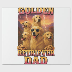 Papier Cadeau Copie Copie Copie de Golden Retriever