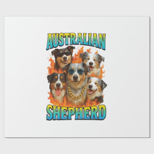 Papier Cadeau Copie de Berger Australien