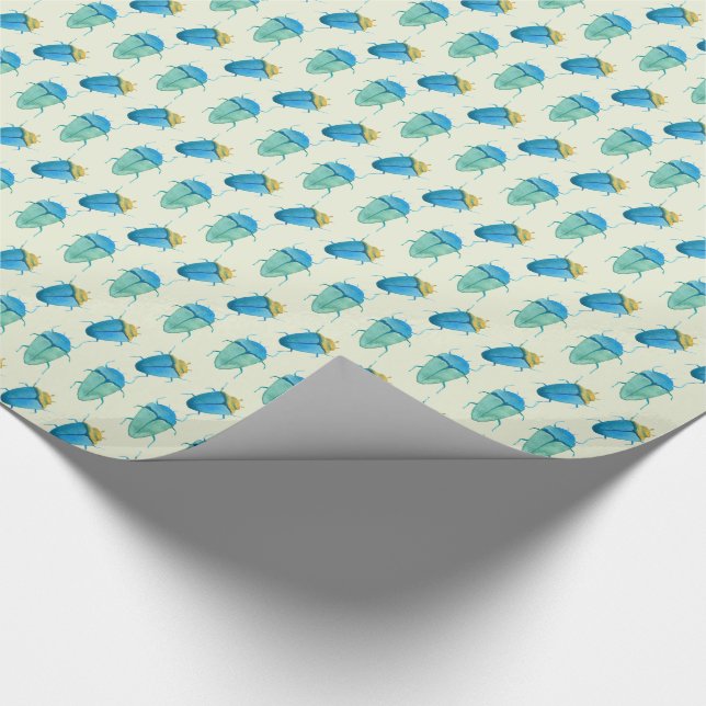 Papier Cadeau Copie de créature de scarabée (Coin)