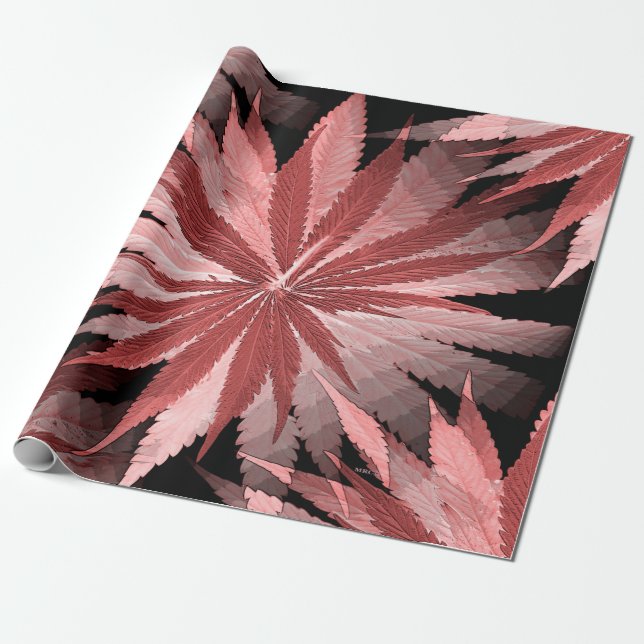 Papier Cadeau Corail Vivant Aimant (Déroulé)