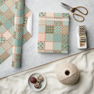 Papier Cadeau Corbeille de pays mignonne motif