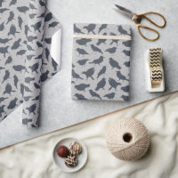 Corneilles Noires Oiseaux Gris Motif