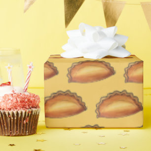 Papier Cadeau Cornish Pasty UK British Meat Pie Savoureuse