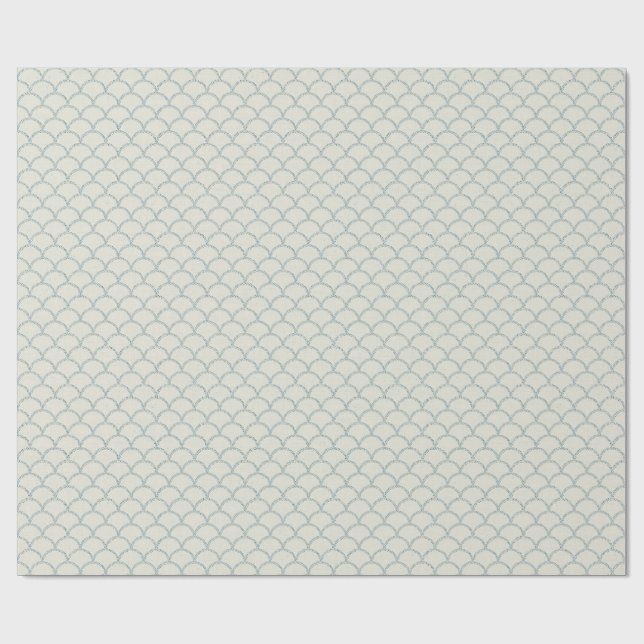 Papier Cadeau Cosmic Bloom Scallops (Plat)