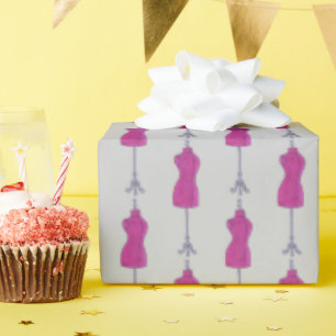 Papier Cadeau Costume de couture Mode Design Mannequin Dressform