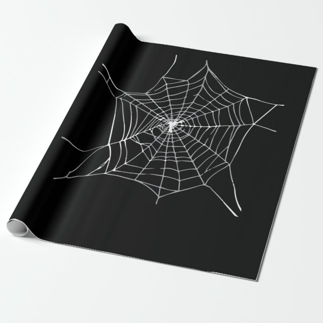 Papier Cadeau Costume Web Halloween Spider Funny Halloween Party (Déroulé)