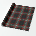 Papier Cadeau Cosy Christmas Plaid<br><div class="desc">Papier d'emballage confortable en plastique de Noël. Partie d'une collection de Noël</div>