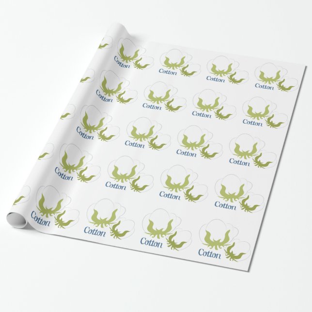 Papier Cadeau Coton (Déroulé)