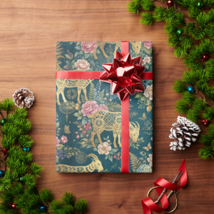Papier Cadeau Cottagecore Capricorne Anniversaire