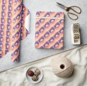 Papier Cadeau Coucher de soleil bohème