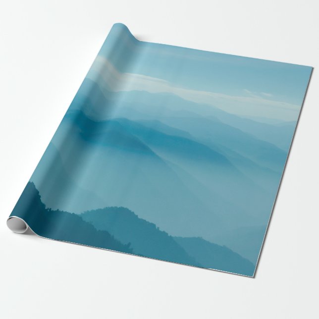 Papier Cadeau Couches de montagne (Déroulé)