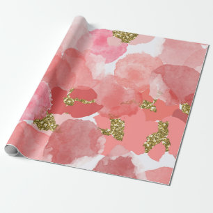 Papier Cadeau Couleur, abstrait, divers motif transparent avec c