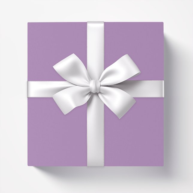 Papier Cadeau Couleur claire pastel violet violet africain (Créateur téléchargé)