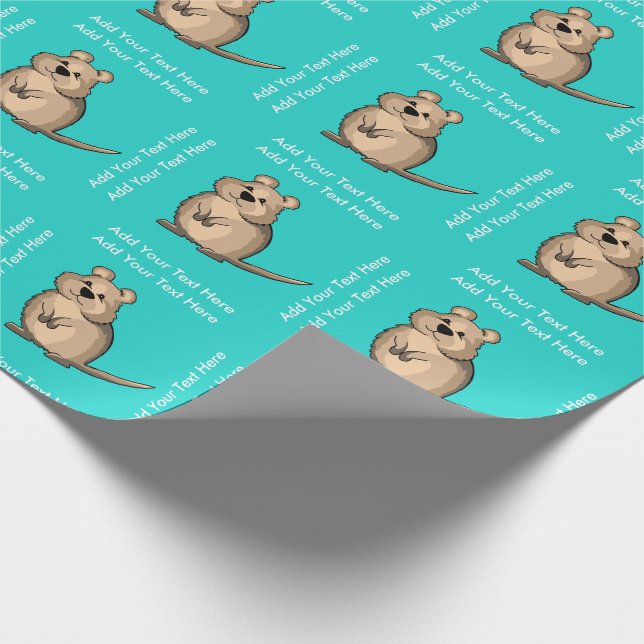 Papier Cadeau Couleur faite sur commande personnalisée par (Coin)