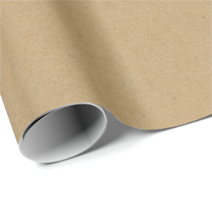 Papier Cadeau Couleur Kraft