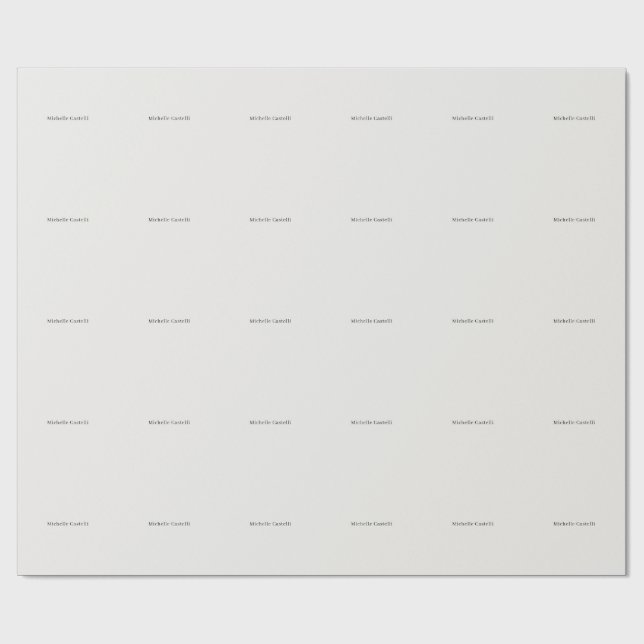 Papier Cadeau Couleur Pastel Professionnel Unique Classique Simp (Plat)