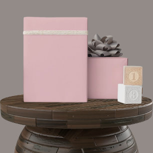 Papier Cadeau Couleur rose quartz Rose souple et souple