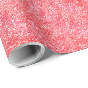 Papier Cadeau Couleur texture "crème fraise nacrée"