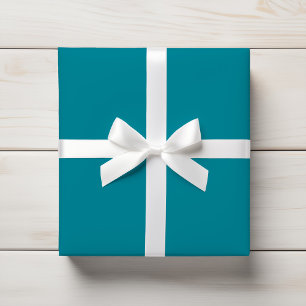 Papier Cadeau Couleur Turquoise vive bleue