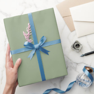 Papier Cadeau Couleur vert clair