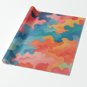 Papier Cadeau couleurs de camouflage