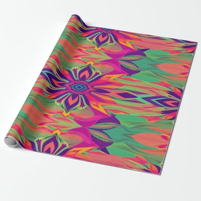 Papier Cadeau Couleurs Finimon (Déroulé)