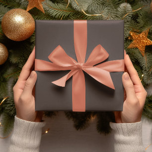 Papier Cadeau Couleurs tendance - Couleur Brown café - Rouleau s