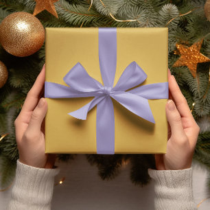 Papier Cadeau Couleurs tendance - Couleur jaune or - Rouleau sol