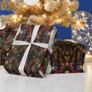 Papier Cadeau Couple in the Woods d'août Macke Wrapping Paper