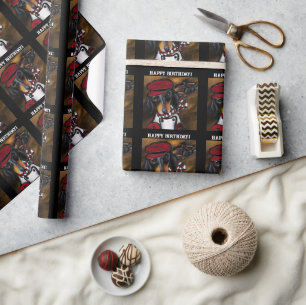 PAPIER CADEAU COUREUR DOXIE
