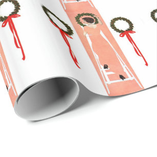 Papier Cadeau Couronnes suspendues