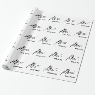 Papier Cadeau Course d'OMG ! - meme