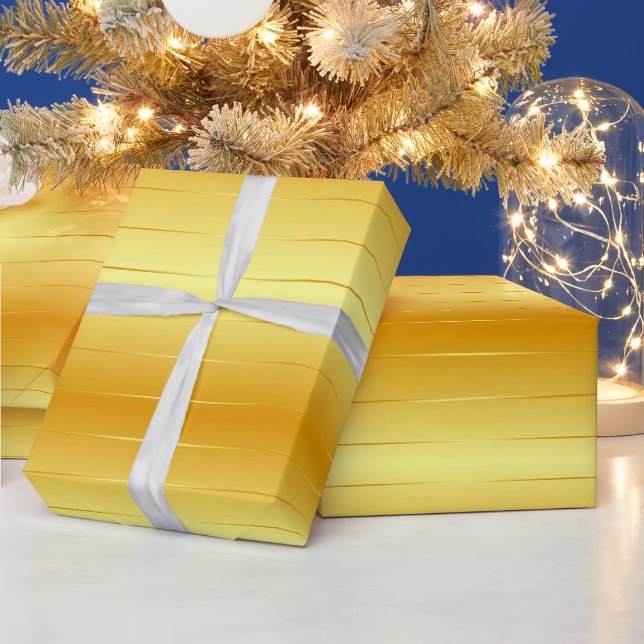 Papier Cadeau Couture or tendance tendance look brillant élégant (Vacances)