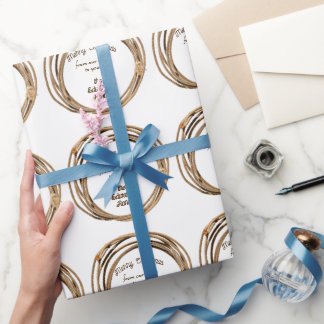Papier Cadeau Cowboy Lariat Joyeux Noël