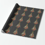 Papier Cadeau Cowboy Western Christmas Tree Père Noël<br><div class="desc">Noël de cowboy,  Noël occidental,  cowboy,  cowboy de Noël,  Noël de l'Ouest,  bottes casquettes de cowboy,  sapin de Noël occidental,  éléments de cowboy,  vacances</div>