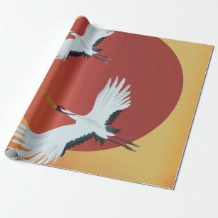 Papier Cadeau Crâne japonaise