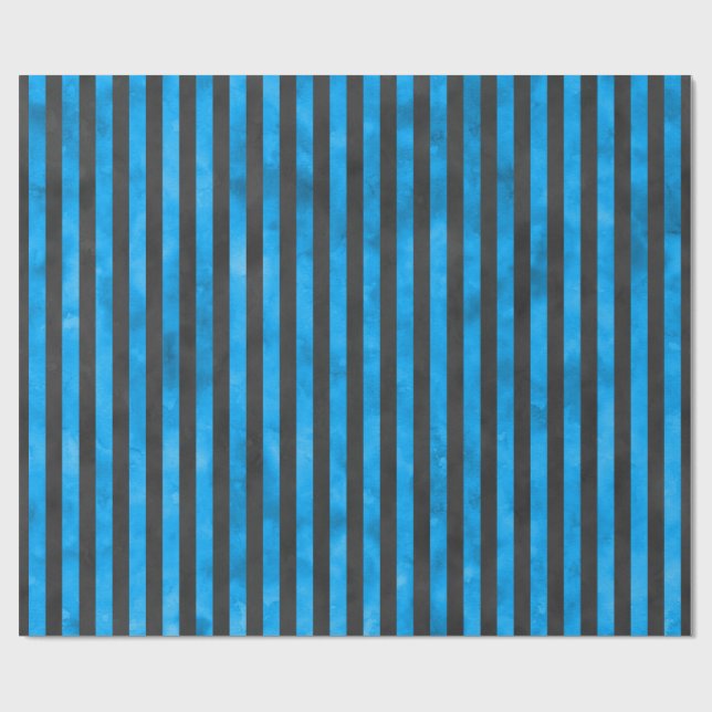 Papier Cadeau Crânes bleus et série tournesol Design 11 (Plat)