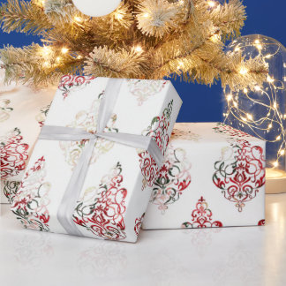 Papier Cadeau Create Your Own Holiday Damask