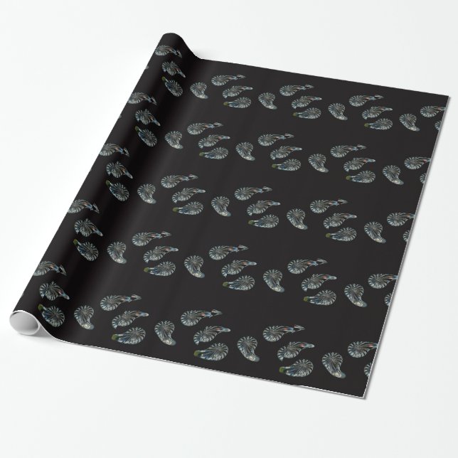 Papier Cadeau Création Irlandaise - La Collection Cristal (Déroulé)