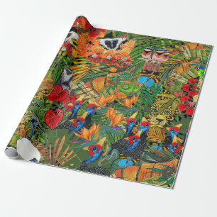 Papier Cadeau Création Sauvage