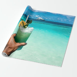 Papier Cadeau Créatures de la mer cool