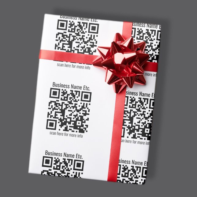 Papier Cadeau Créer instantanément le code et le nom QR avec le  (Créateur téléchargé)