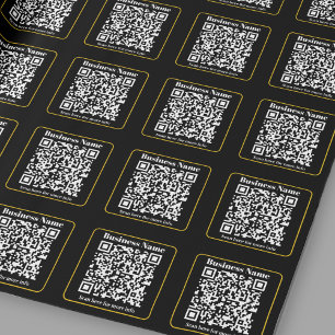 Papier Cadeau Créer un code QR d'entreprise instantanément scann