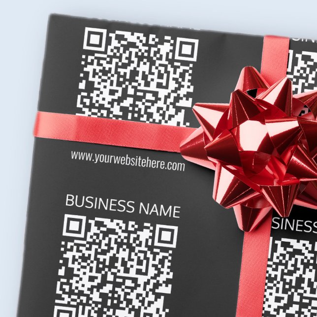 Papier Cadeau Créez un code QR instantanément avec l'URL de votr (Créateur téléchargé)