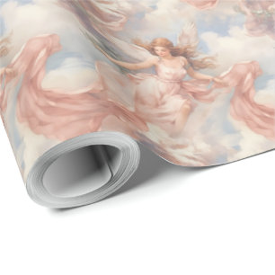 Papier Cadeau Créez vos propres anges Vintages romantiques