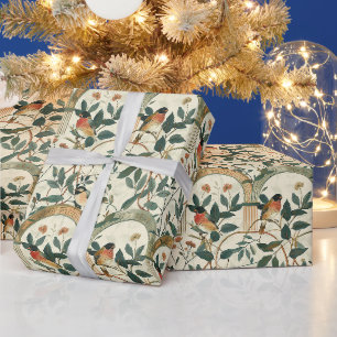 Papier Cadeau Créez vos propres arches anciennes Loriot Floral
