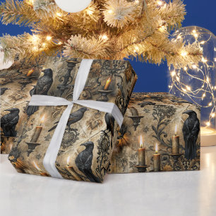 Papier Cadeau Créez vos propres bougies gothiques vieillies de c