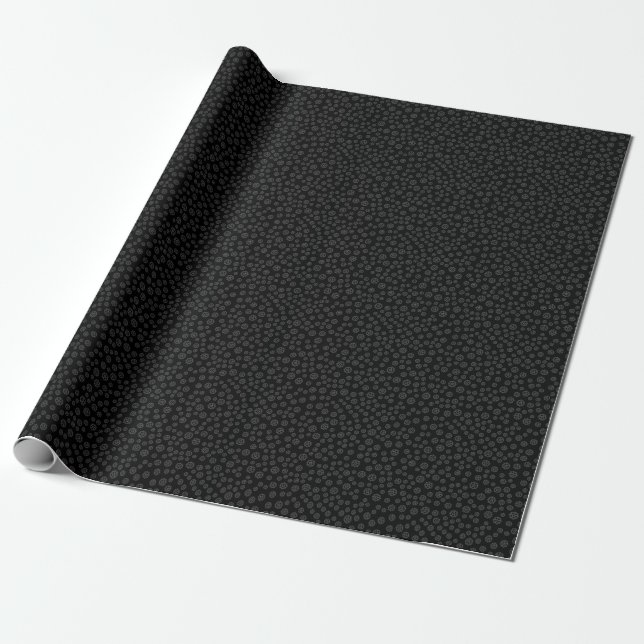 Papier Cadeau Créez vos propres Pentacles Blancs Noirs (Déroulé)